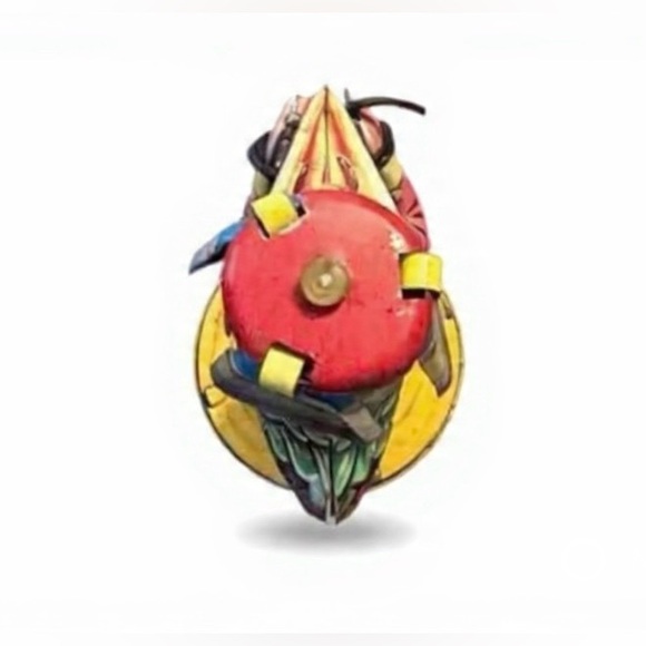 Vintage- Duck Dancing On Drum Tin Toy - Picture 4 of 7